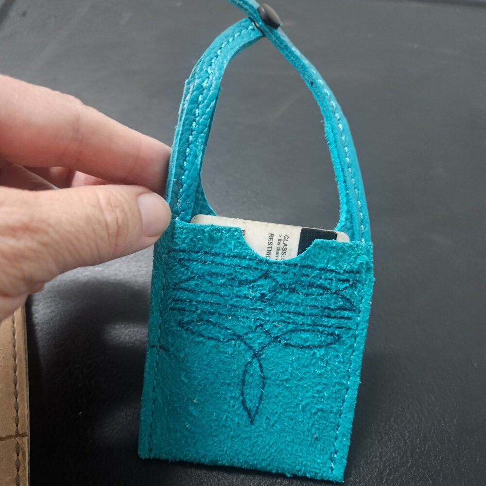 Tan Boot Wallet - Picture 3 of 8